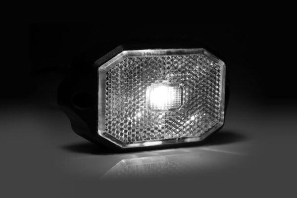 lampa obrysowa LED z odblaskiem Fristom FT-069 biała