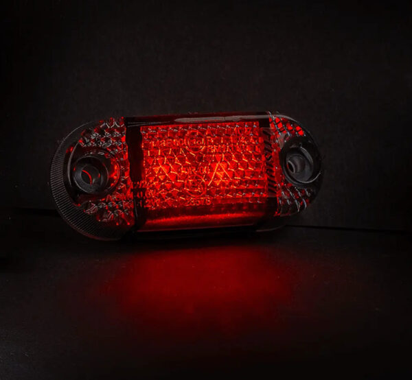 lampa obrysowa Fristom FT-062 Dark czerwona